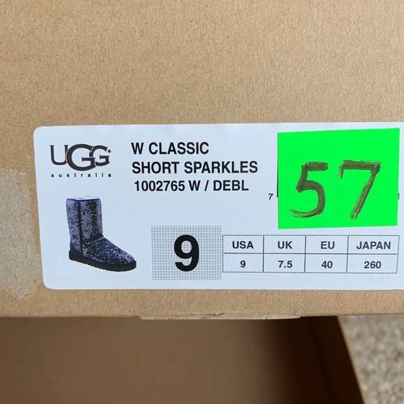 UGG classic short sparkles - Picture 5 of 5